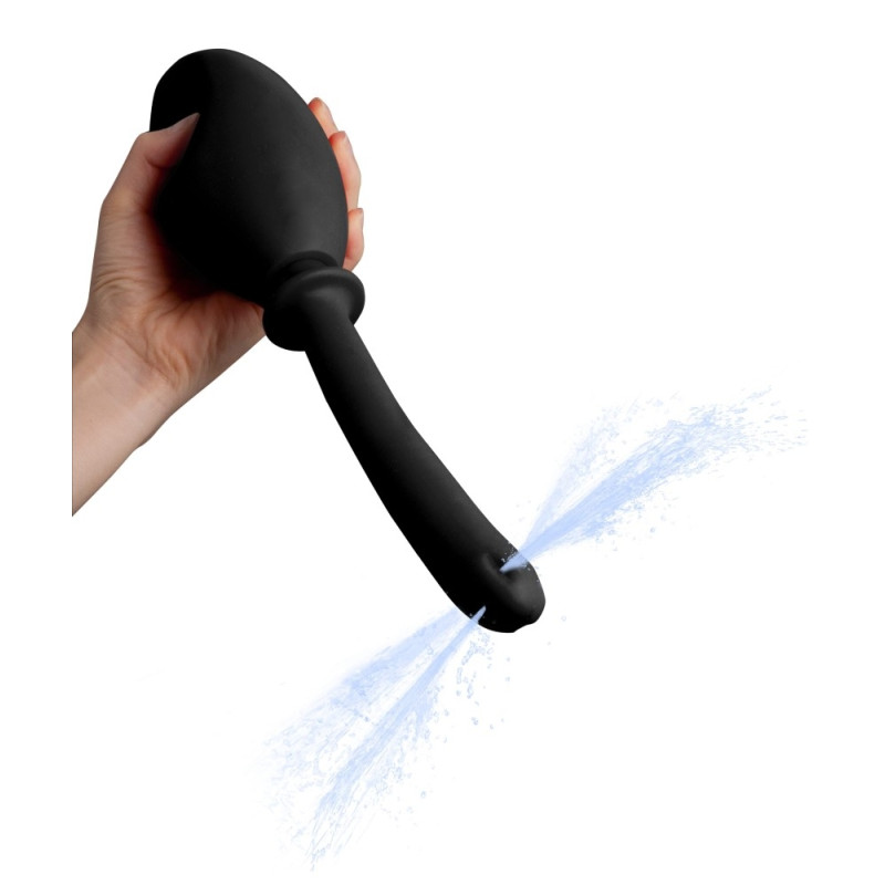 NMC Poire de lavement Fresh Tube 13 x 2.2cm - Contenance 275ml Noire